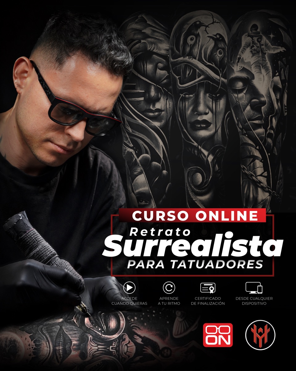 Curso online Retrato Surrealista para Tatuadores