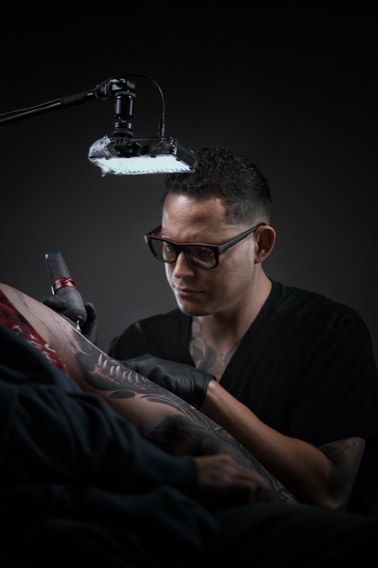 Hernán Yepes tatuando masterclass